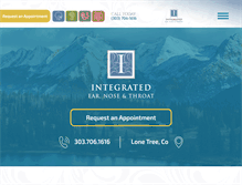 Tablet Screenshot of integratedent.com